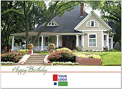 Select a verse or write your own. House Logo Card D3088U-V